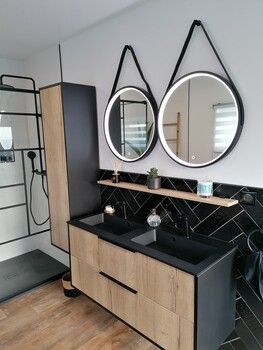 Un seul interlocuteur pour la cr&eacute;ation de votre salle de bain sur mesure dans le Finist&egrave;re