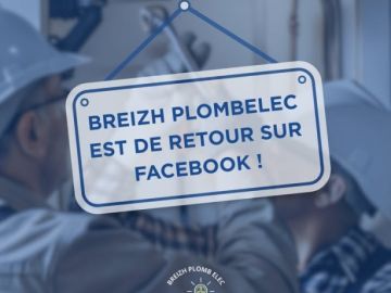 🔧 Breizh Plombelec est de retour !

Nous sommes ravis de vous retrouver ici sur Facebook.
Breizh Plombelec continue de vous accompagner pour tous vos travaux...